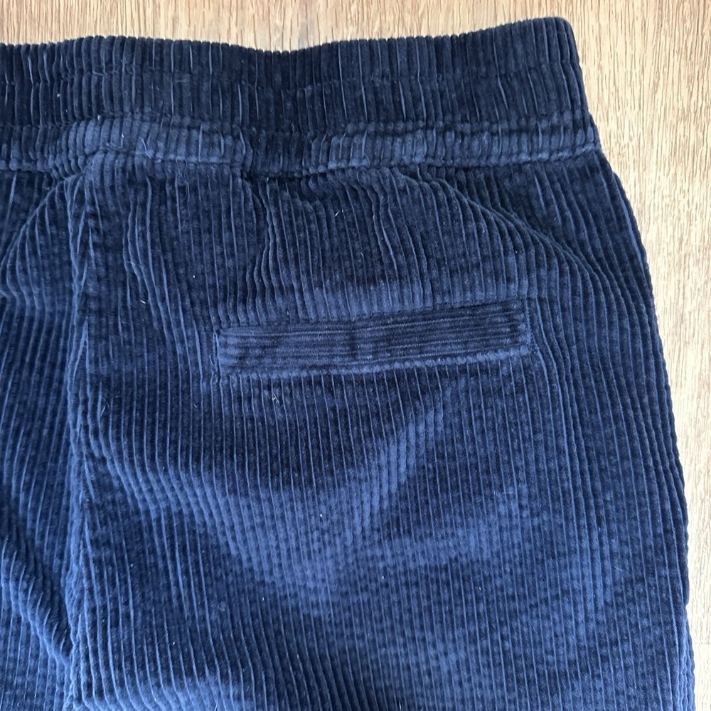 Marine Layer Women's Navy Blue Allison Corduroy Trousers 100% Cotton Size Small - Picture 7 of 7